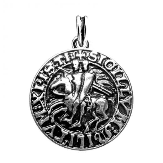 SIEGEL DER TEMPLER Silber (Kettenanhänger)