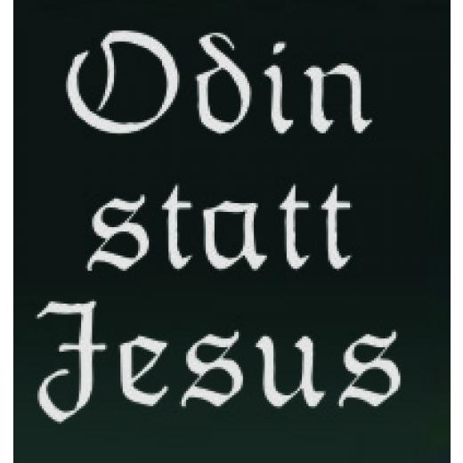 Odin statt Jesus (Autoaufkleber)