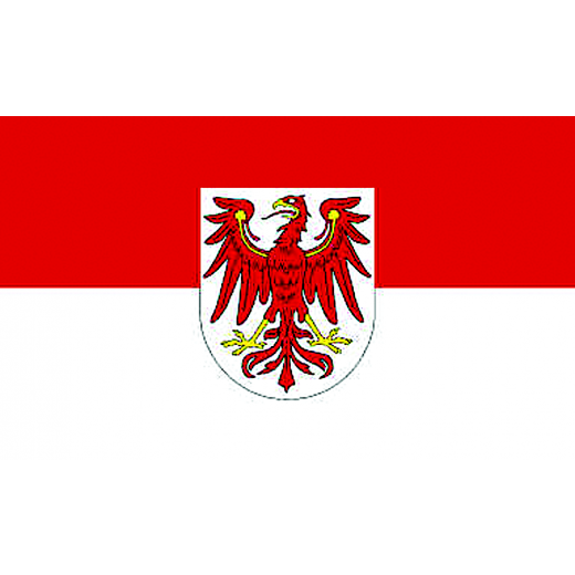 LÄNDERFAHNE / BRANDENBURG