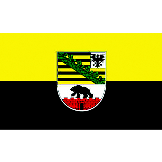 LÄNDERFAHNE / SACHSEN ANHALT