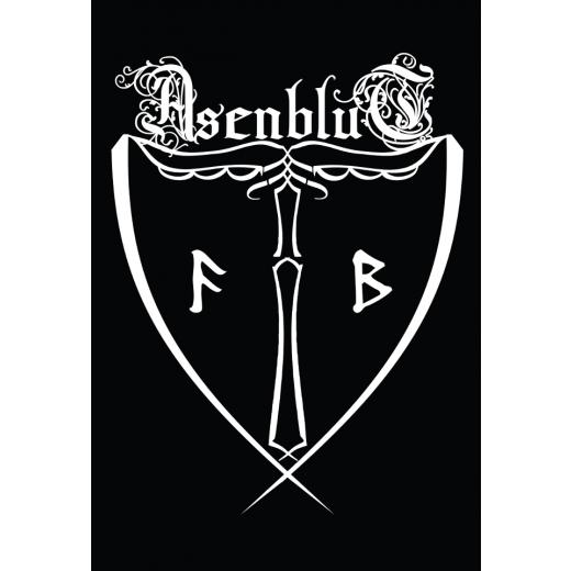 Asenblut - Logo Fahne / Posterflagge