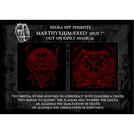 Marthyrium / Ered - Psalms of Plagues and Cult of Death EP