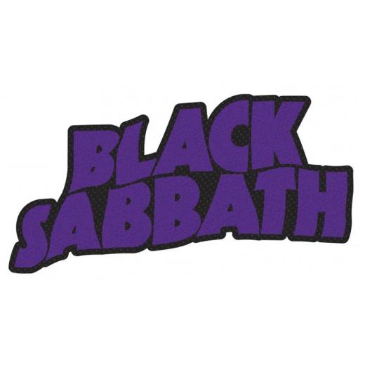 Black Sabbath - Logo Cut Out Aufnäher