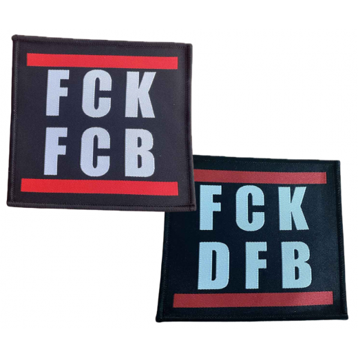 FCK Fussball Aufnäher Set