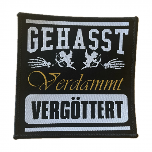 Gehasst Verdammt Vergöttert - Engel Aufnäher