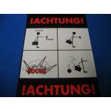 ACHTUNG Vertreter (Türschild)