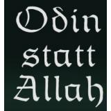Odin statt Allah (Autoaufkleber)