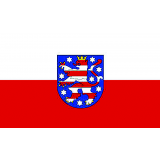 LÄNDERFAHNE / THÜRINGEN