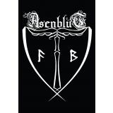 Asenblut - Logo Fahne / Posterflagge