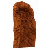 Odins Maske Runenstein (Holz Wandschmuck)