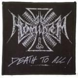 Ad Hominem - Logo Death To All (Aufnäher)