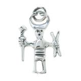 Wotan - Kettenanhänger in Silber