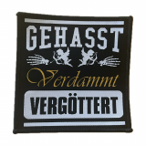 Gehasst Verdammt Vergöttert - Engel Aufnäher
