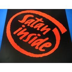 Satan Inside (Türschild)