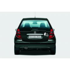 Halte deine Umwelt sauber / Kreuz in den Müll (Autoaufkleber)