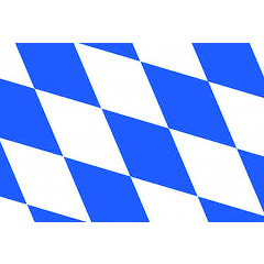 LÄNDERFAHNE / BAYERN