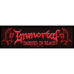 Immortal - Damned in Black (Superstrip Aufnäher)