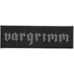 Vargrimm - Logo Schriftzug (Aufnäher)