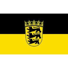 LÄNDERFAHNE / BADEN WÜRTTEMBERG