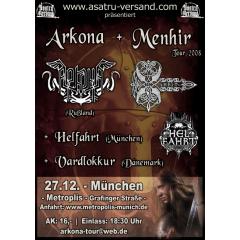 Plakat - Arkona + Menhir Tour 2008