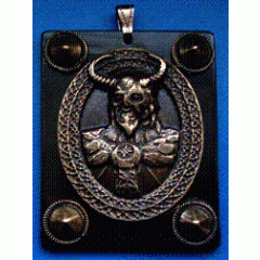 Loki Amulett (Wasserbüffelhorn)