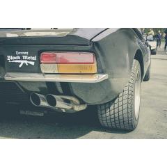 Terror Black Metal Car Sticker