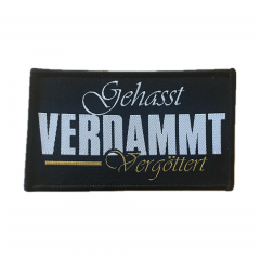 Gehasst Verdammt Vergöttert - Logo Aufnäher